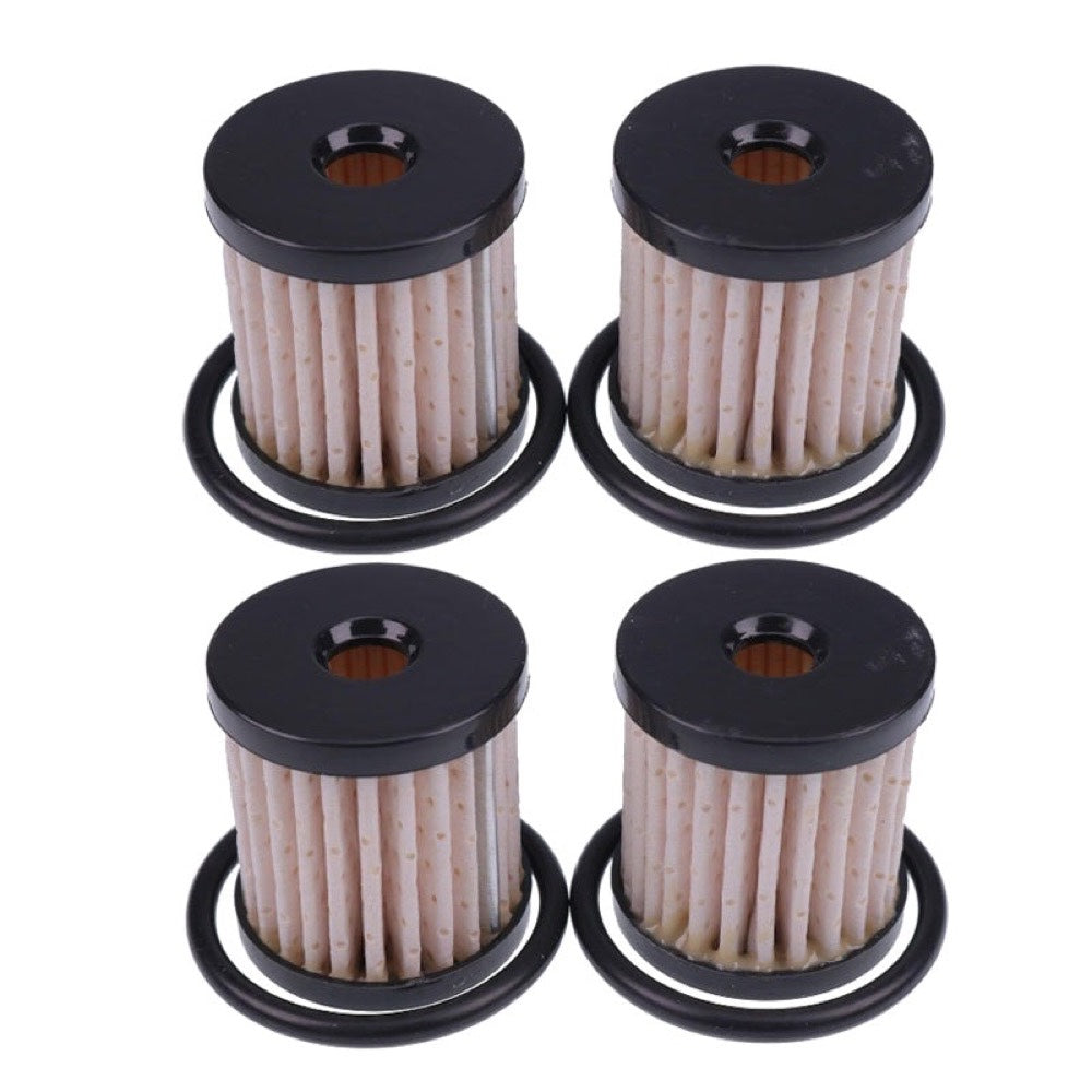 4 Pieces Fuel Filter 0707-0012 T03-0077 61011-04A fits Harley Davidson Motorcycle FXD FXDL FXSBFLD FLHT FLSTN FLHR FLSS FLHX Twin Cam